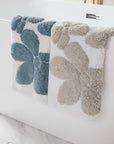 100% Cotton Pattern Bath Mat in Floral