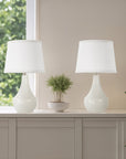 Ivy Bronx 19.5" Ceramic Bedside Table Lamp with Socket Switch