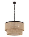 Ebern Designs 24" 6-Light Dimmable Drum Chandelier