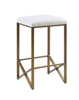 Marino Backless Upholstered Counter Stool 26"H