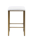 Marino Backless Upholstered Counter Stool 26"H