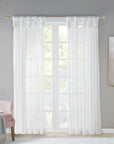 Ceres Twist Sheer Curtain Panel