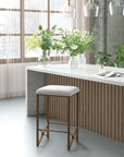 Marino Backless Upholstered Counter Stool 26"H