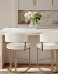 August Upholstered Counter Stool