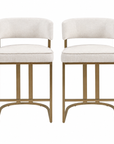 August Upholstered Counter Stool