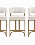August Upholstered Counter Stool