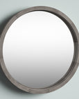 Mercury Row Loftis Solid Wood Mirror - room setting
