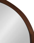 Mercury Row Loftis Mirror - Walnut Brown