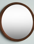 Mercury Row Loftis Mirror - Walnut Brown
