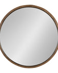Mercury Row Loftis Mirror - Rustic Brown