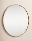 Sabine Metal Round Wall Mirror