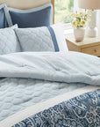 Shawnee 8-Piece Comforter Set - Blue