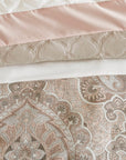 Shawnee 8-Piece Comforter Set - Blush