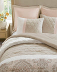 Shawnee 8-Piece Comforter Set - Blush