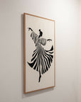 "Where Silence Dances" Hand Painted Wall Art