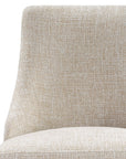 Madison Park Bryce 26"H Upholstered Counter Stool with Metal Base