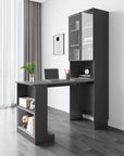 Adjustable Bookshelf & Office Desk - Multifunctional Furniture
