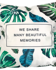 Cushion Throw Pillow - Beautiful Memories Leaf Home Decor (FILLING INCLUDED) - The Jardine Store