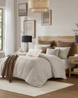 Madison Park Signature Chapman Comforter Set — Neutral Ivory, lifestyle