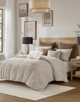 Madison Park Signature Chapman Comforter Set — chenille jacquard texture
