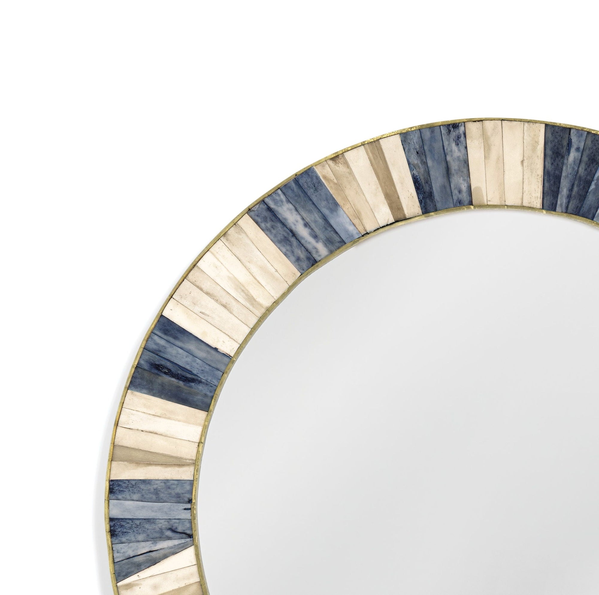Latitude Run Keena Wall Mirror – coastal boho style detail