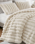 Jasmine 3-Piece Faux Fur Comforter Set