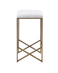 Marino Backless Upholstered Counter Stool 26"H