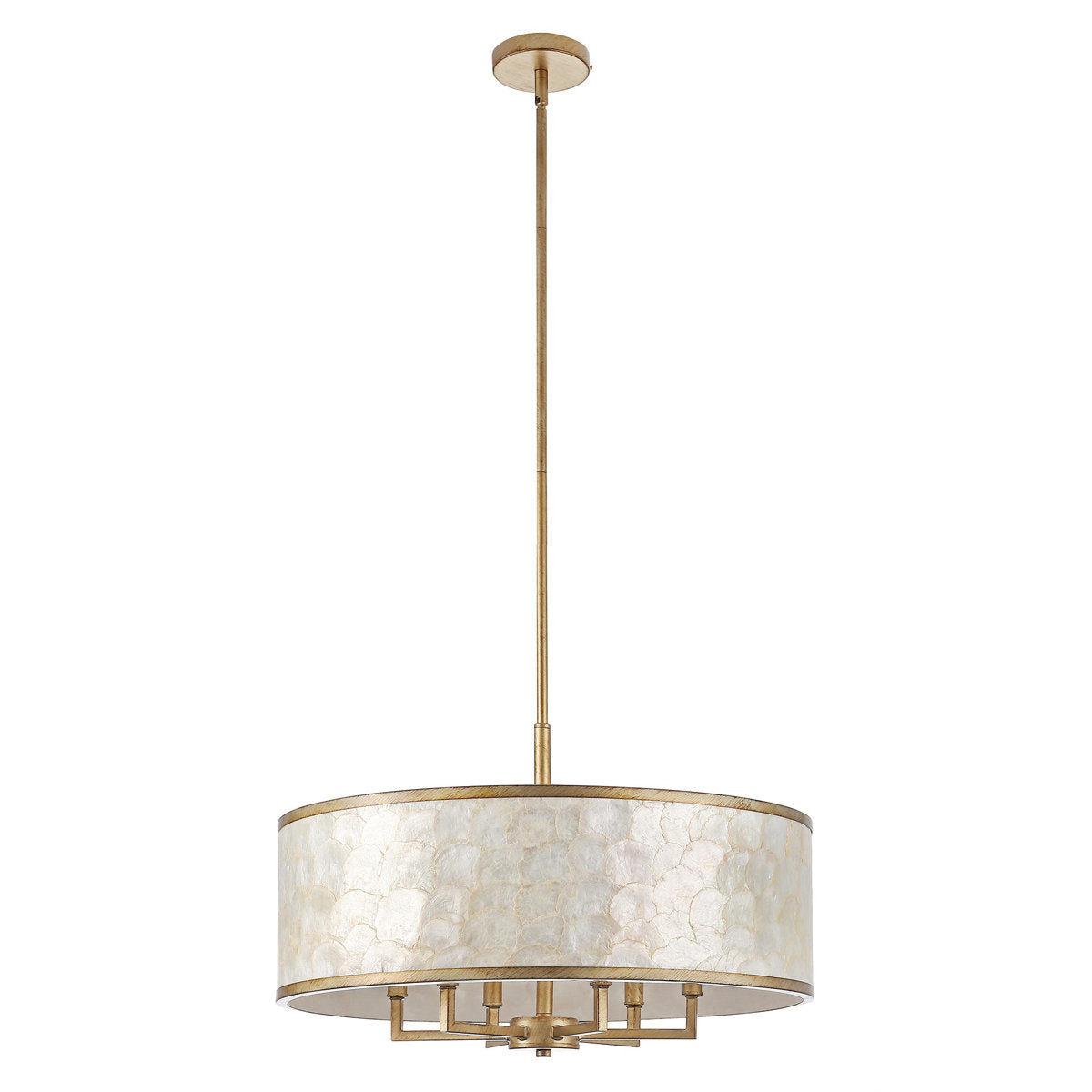 24-Inch 6-Light Drum Chandelier