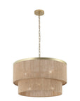 Ebern Designs 24" 6-Light Dimmable Drum Chandelier