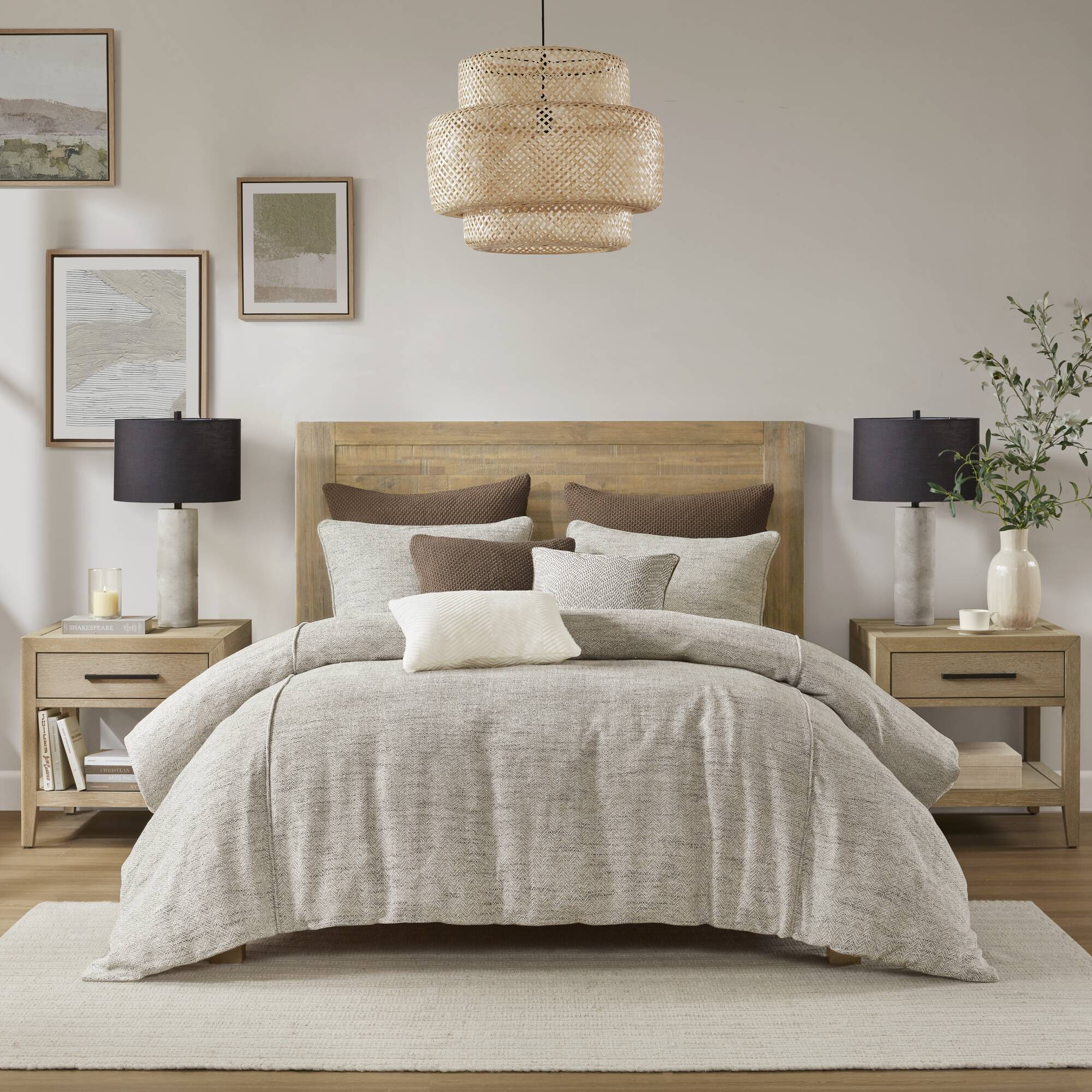 Madison Park Signature Chapman Comforter Set — pillow detail