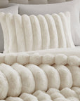 Jasmine 3-Piece Faux Fur Comforter Set