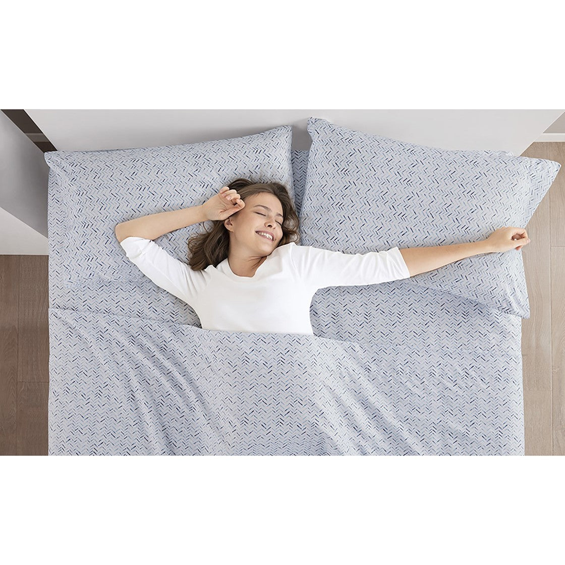 Microfiber Pattern Bedsheet By Intelligent Design