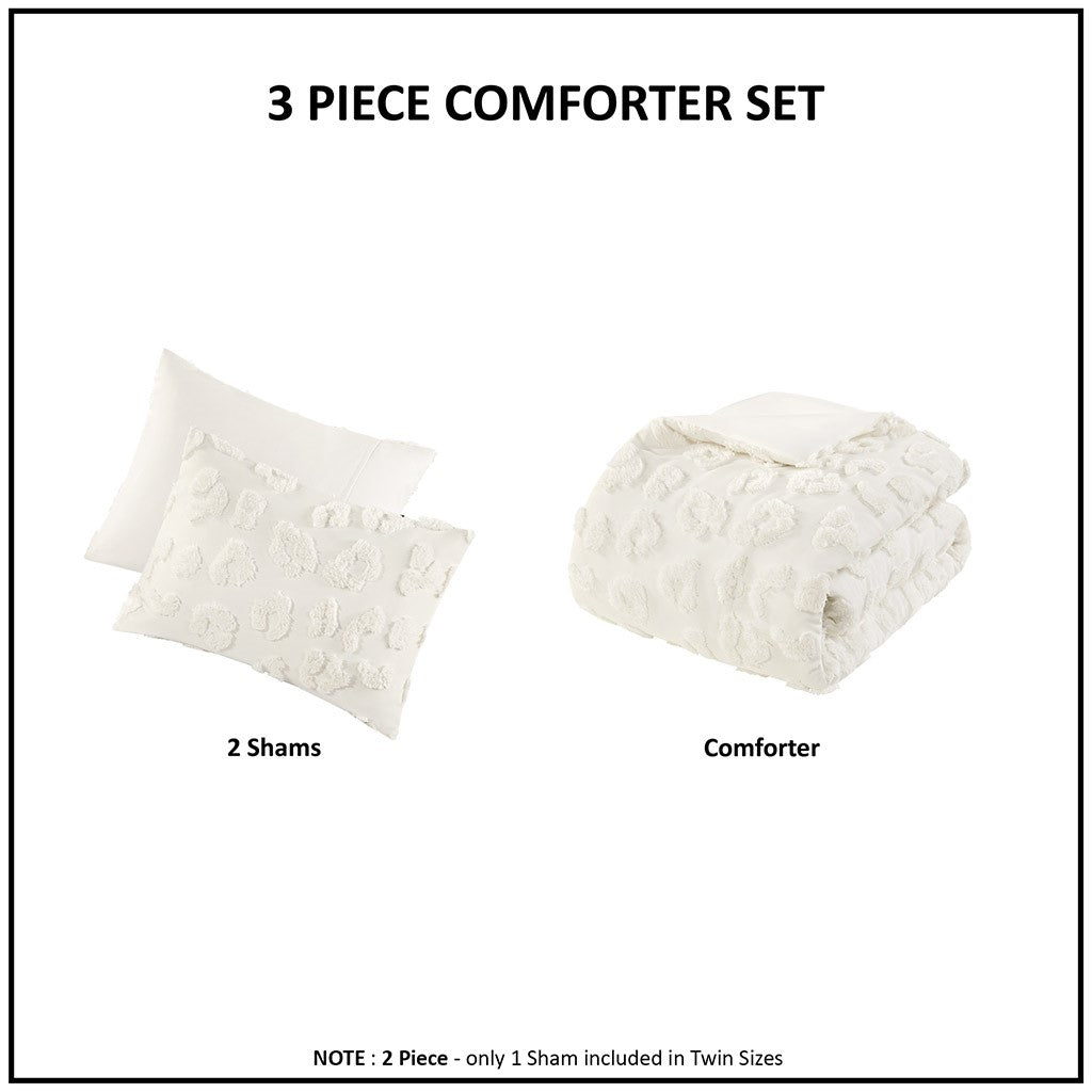 Larissa Animal Chenille Comforter Set