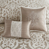 Odette 8 Piece Jacquard Comforter Set