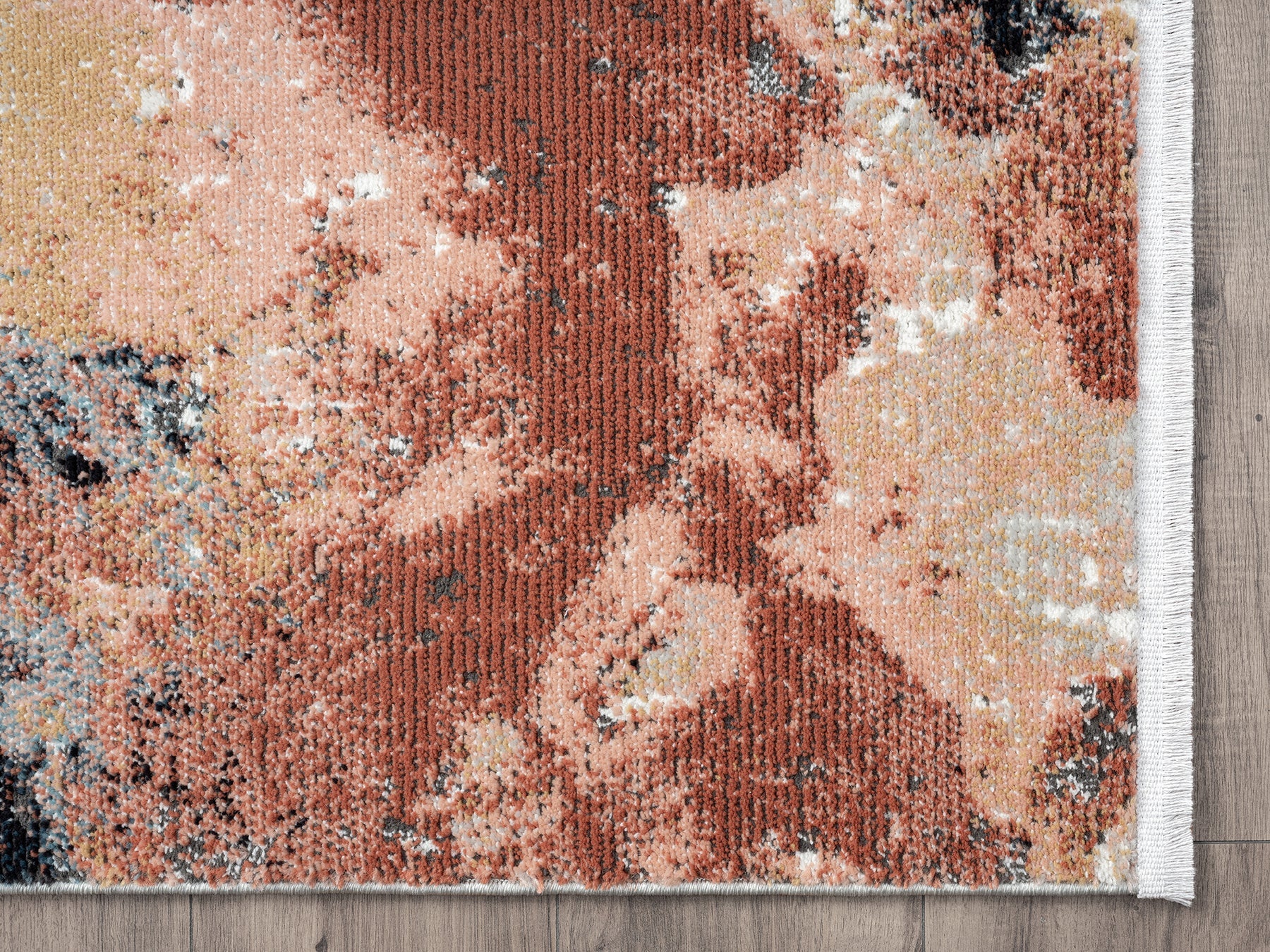 Copper Abstract Rug