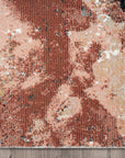 Copper Abstract Rug