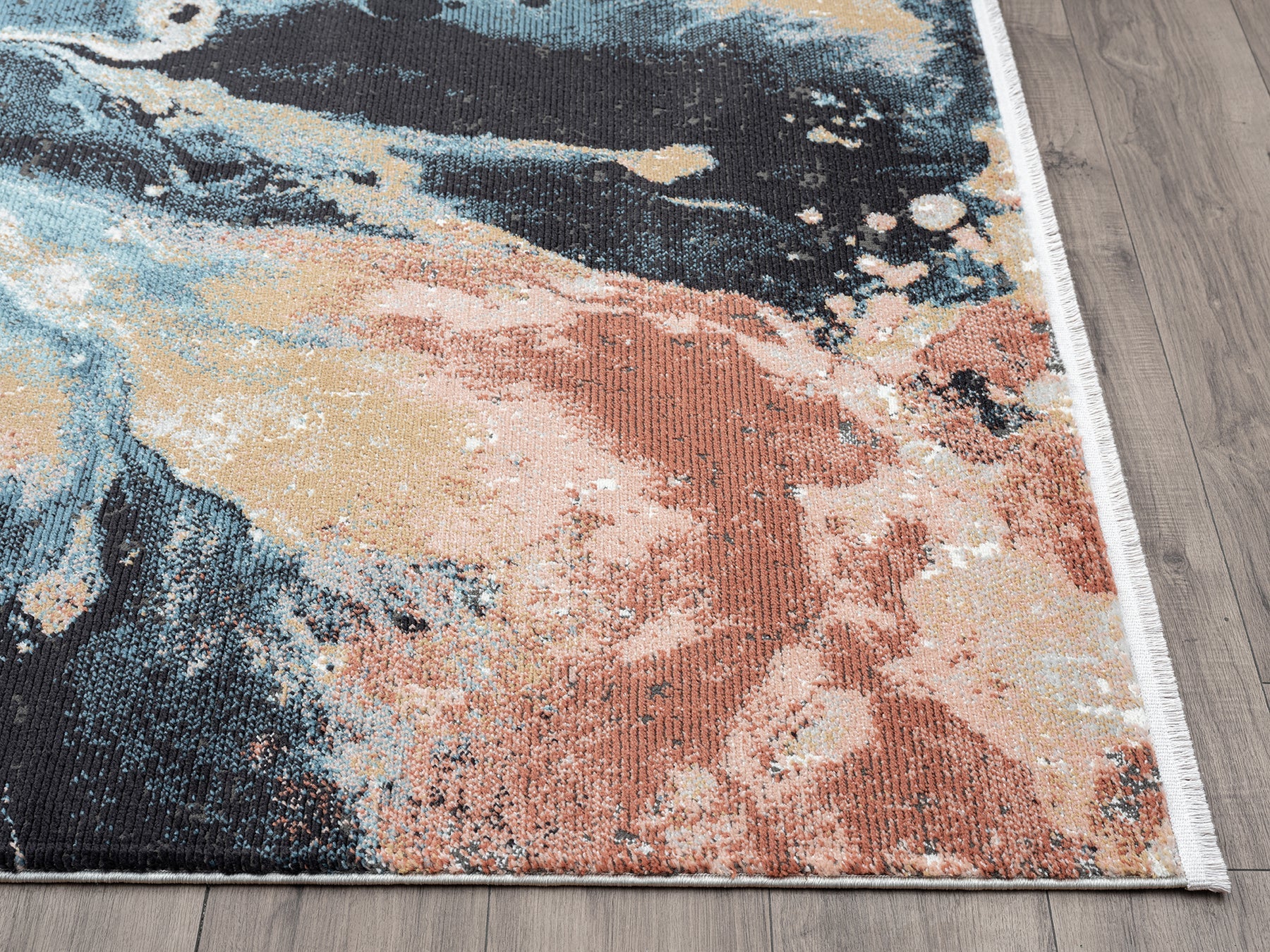 Copper Abstract Rug