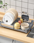 KINGRACK Adjustable Stainless Steel Dish Rack
