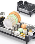 KINGRACK Adjustable Stainless Steel Dish Rack