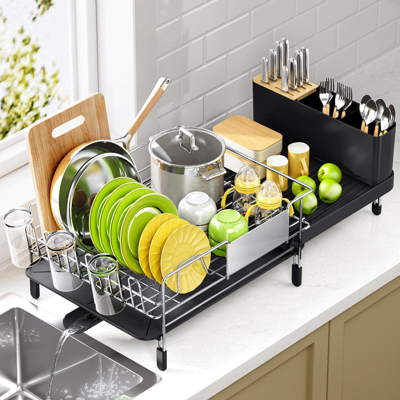 Crestone Expandable Stainless Steel Dish Rack