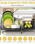 Crestone Expandable Stainless Steel Dish Rack
