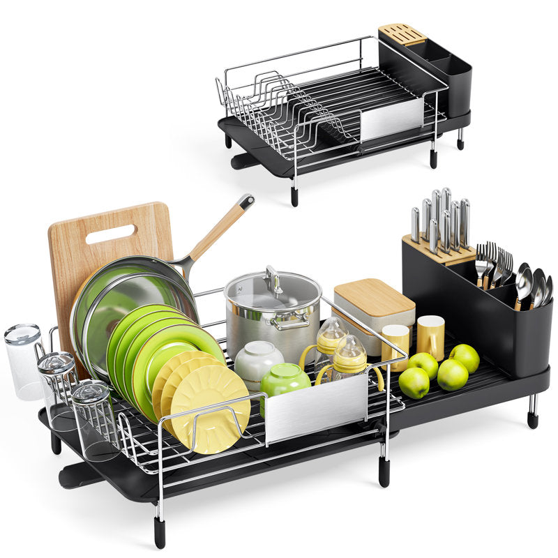 Crestone Expandable Stainless Steel Dish Rack
