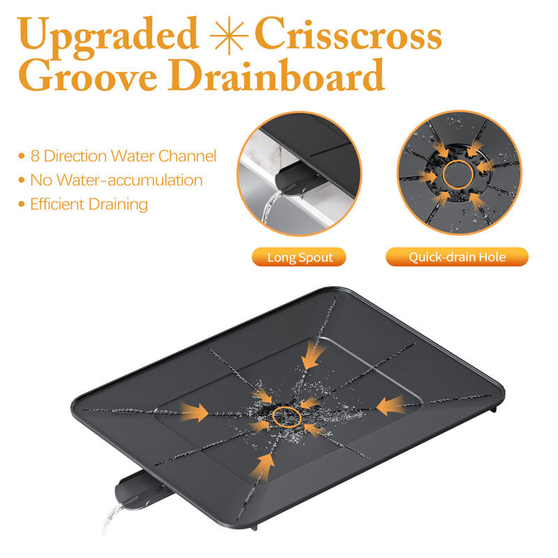 Crestone Expandable Stainless Steel Dish Rack