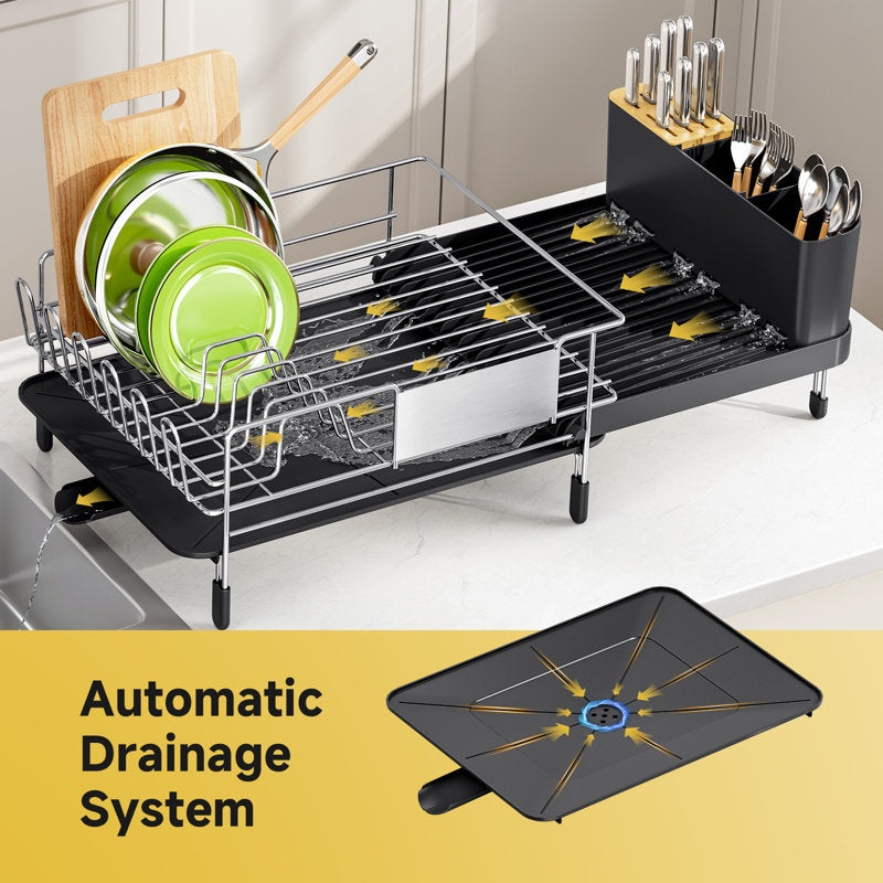 Crestone Expandable Stainless Steel Dish Rack