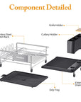 Crestone Expandable Stainless Steel Dish Rack