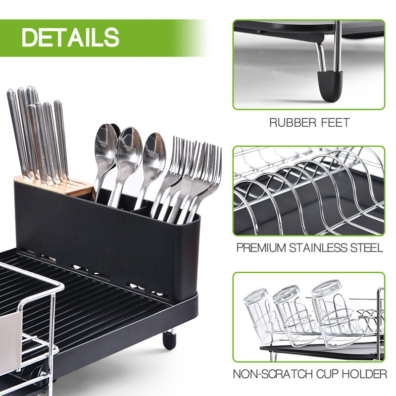 Crestone Expandable Stainless Steel Dish Rack