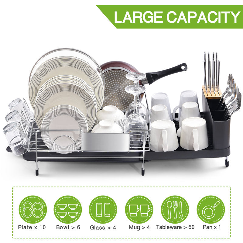 Crestone Expandable Stainless Steel Dish Rack
