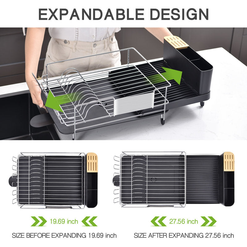 Crestone Expandable Stainless Steel Dish Rack