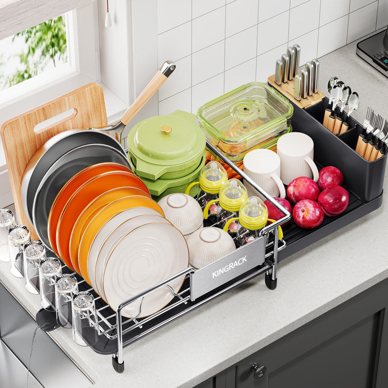 Crestone Expandable Stainless Steel Dish Rack