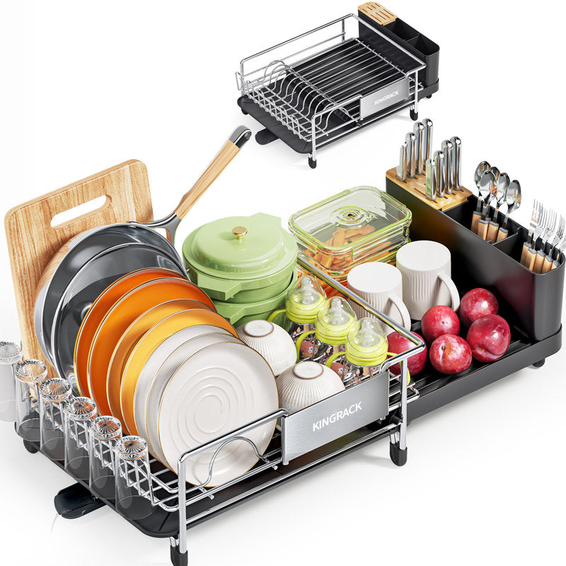 Crestone Expandable Stainless Steel Dish Rack